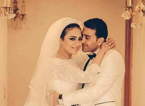 الشهيد باسم فكري وأرملته